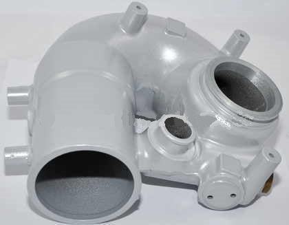 ELBOW EXHAUST ASSY. - VDO (PAINTED)