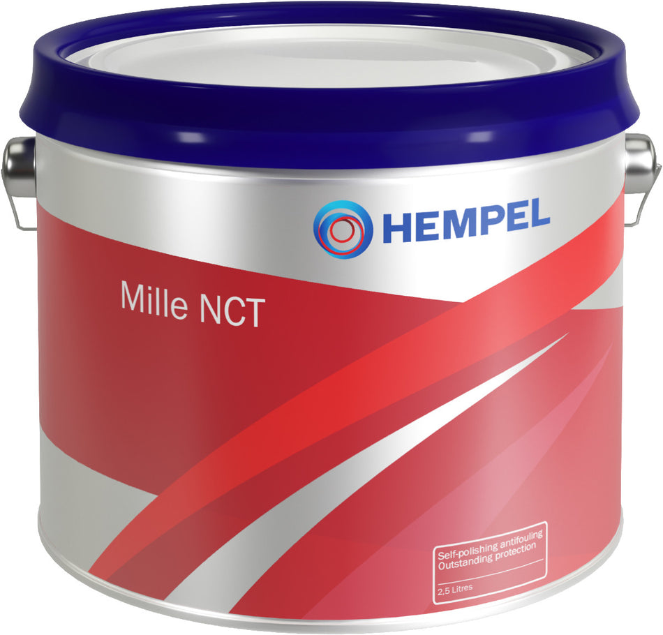 Hempel Mille NCT selvpolerende bunnstoff 2,5 l dark blue (37110)