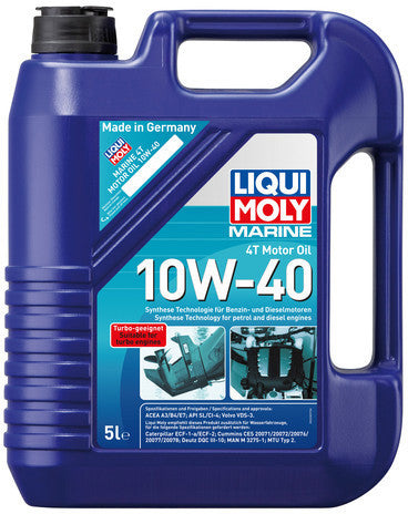 Liqui Moly Marine 4T Motorolje 10W-40